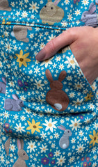 Bunny Meadow Dungarees - Run & Fly