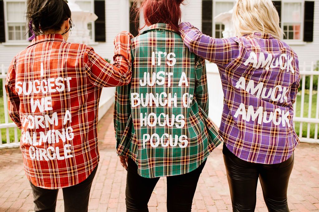 Hocus Pocus Winifred Sanderson Flannel Shirt - Cakeworthy