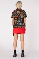 Butterfly Effect Cotton Shirt - Dangerfield