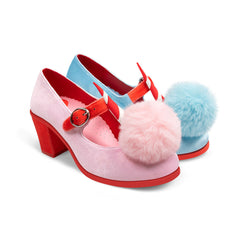 Cotton Candy Women's Mary Jane Pump - Hot Chocolate Design Chocolaticas Mid Heels