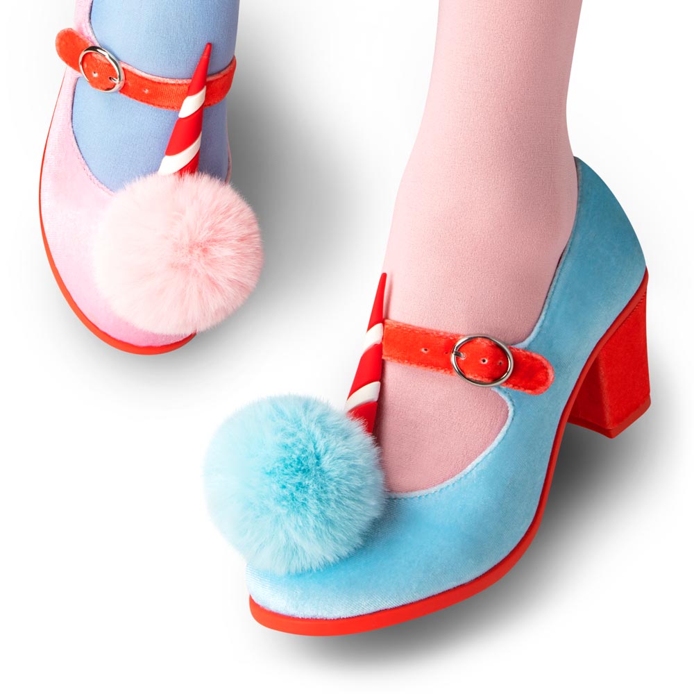 Cotton Candy Women's Mary Jane Pump - Hot Chocolate Design Chocolaticas Mid Heels
