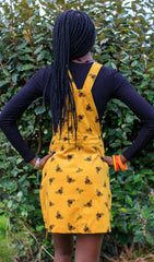 Bee Cord Pinafore - Run & Fly