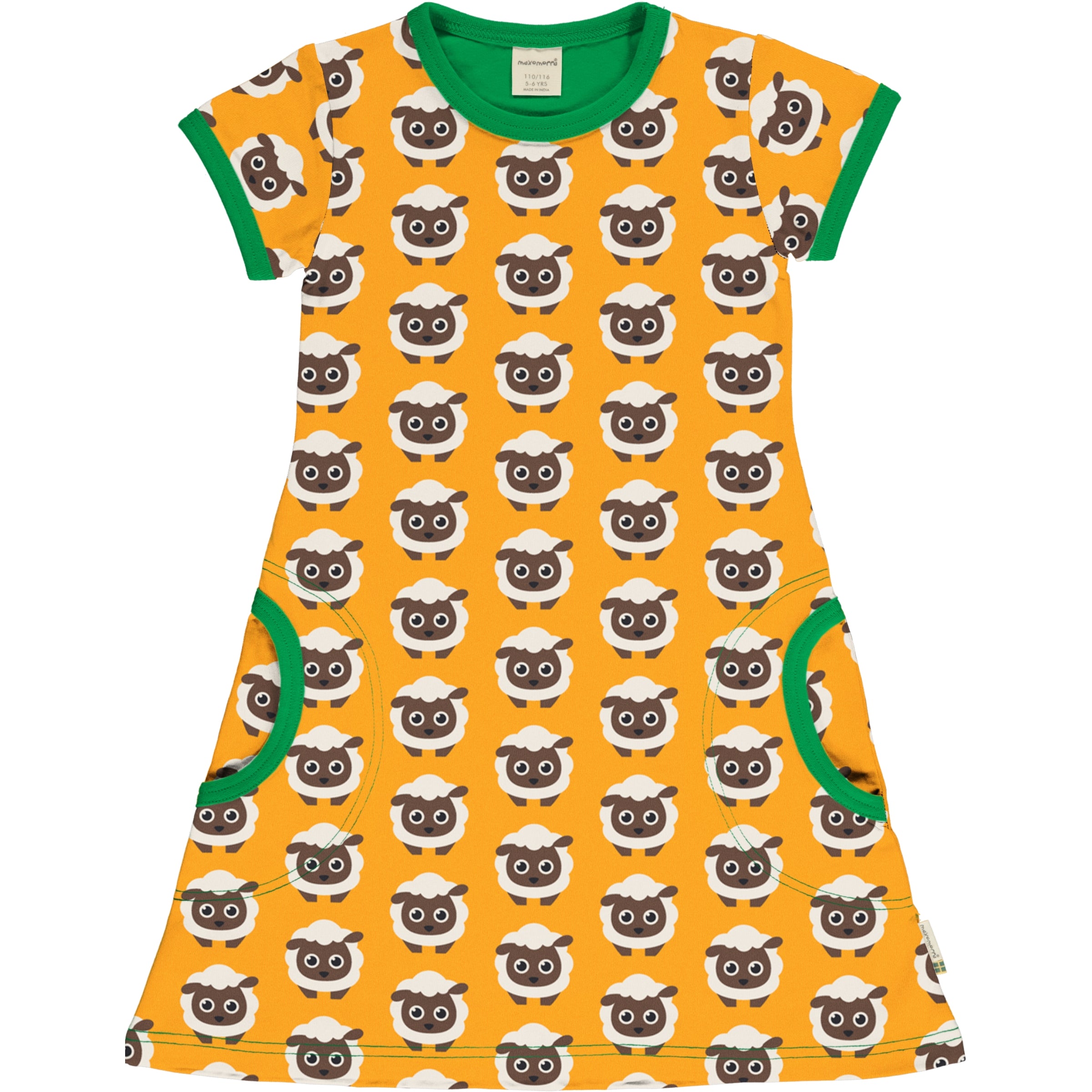 Children's Sheep Dress - Maxomorra (Last Available)