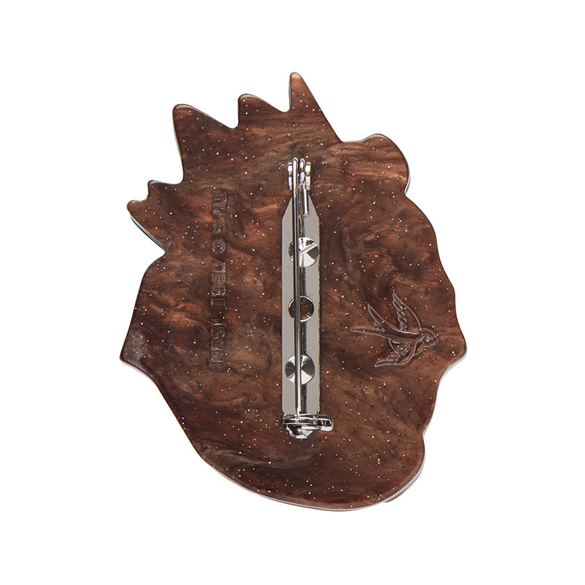 The Cowardly Lion Brooch - Erstwilder Wizard of Oz