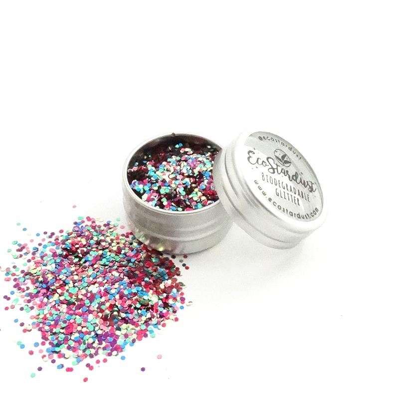 Rainbow Blend Biodegradable Glitter 6g Tin - Eco Stardust