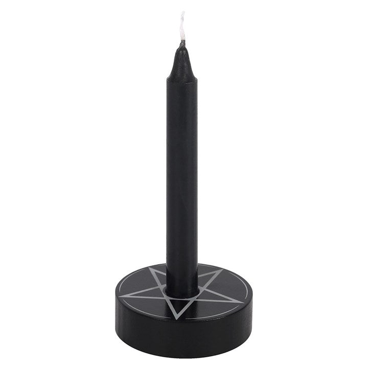 Pentacle Spell Candle Holder