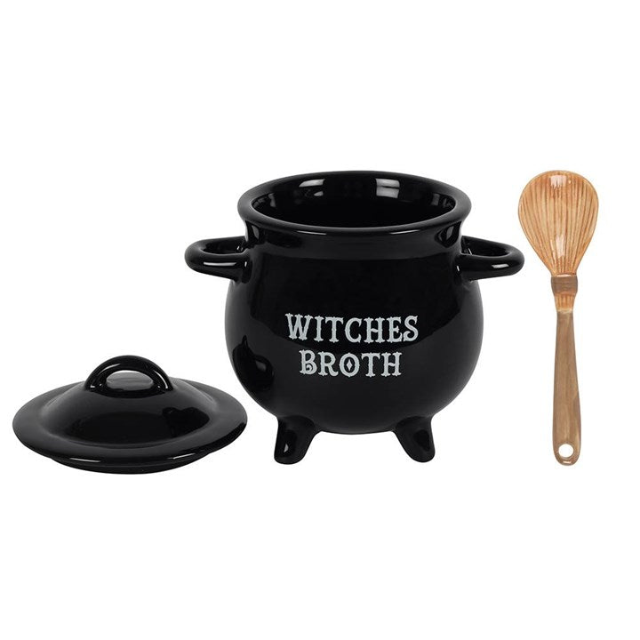 Witches Broth Soup Bowl Cauldron
