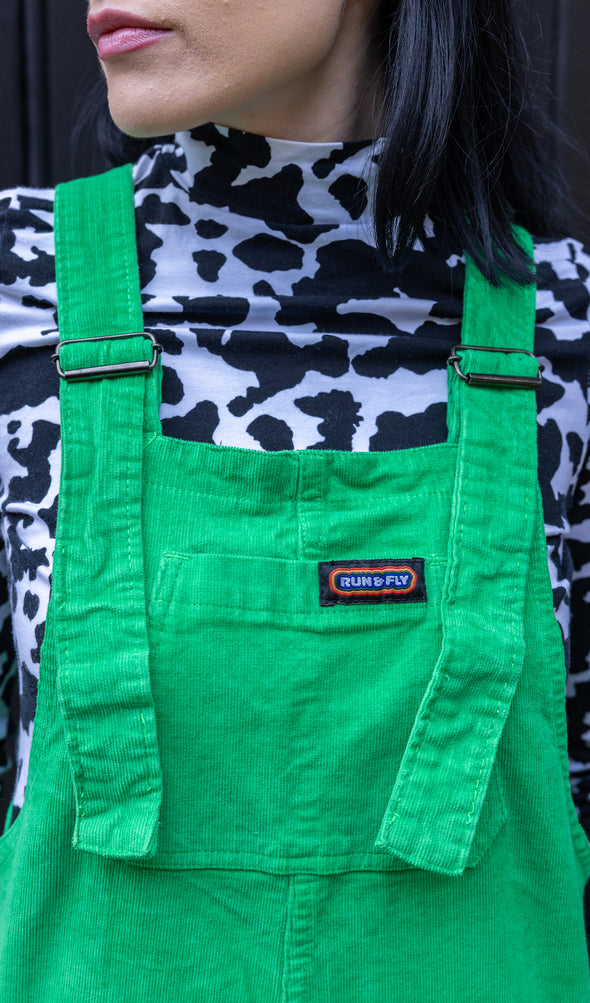 Classic Green Dungarees - Run & Fly