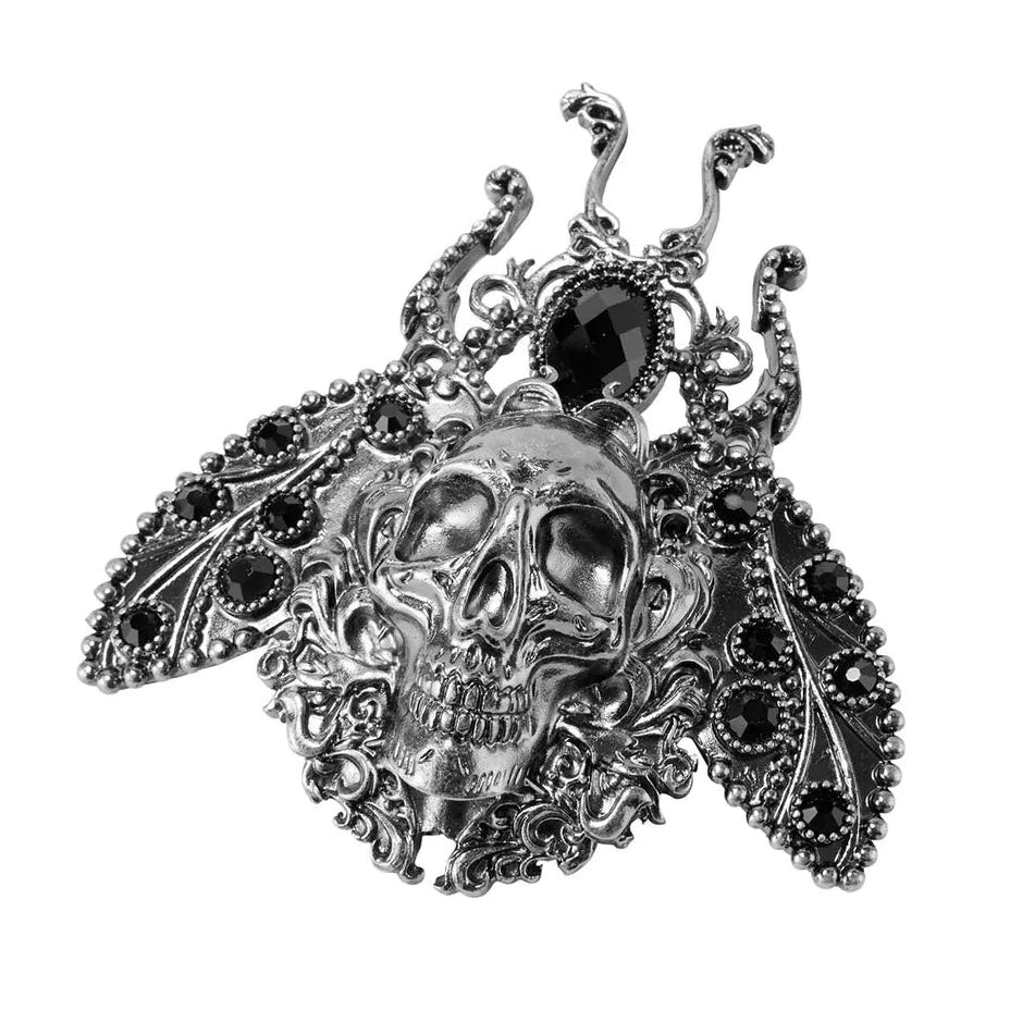 Silver Hives Barrette - Killstar