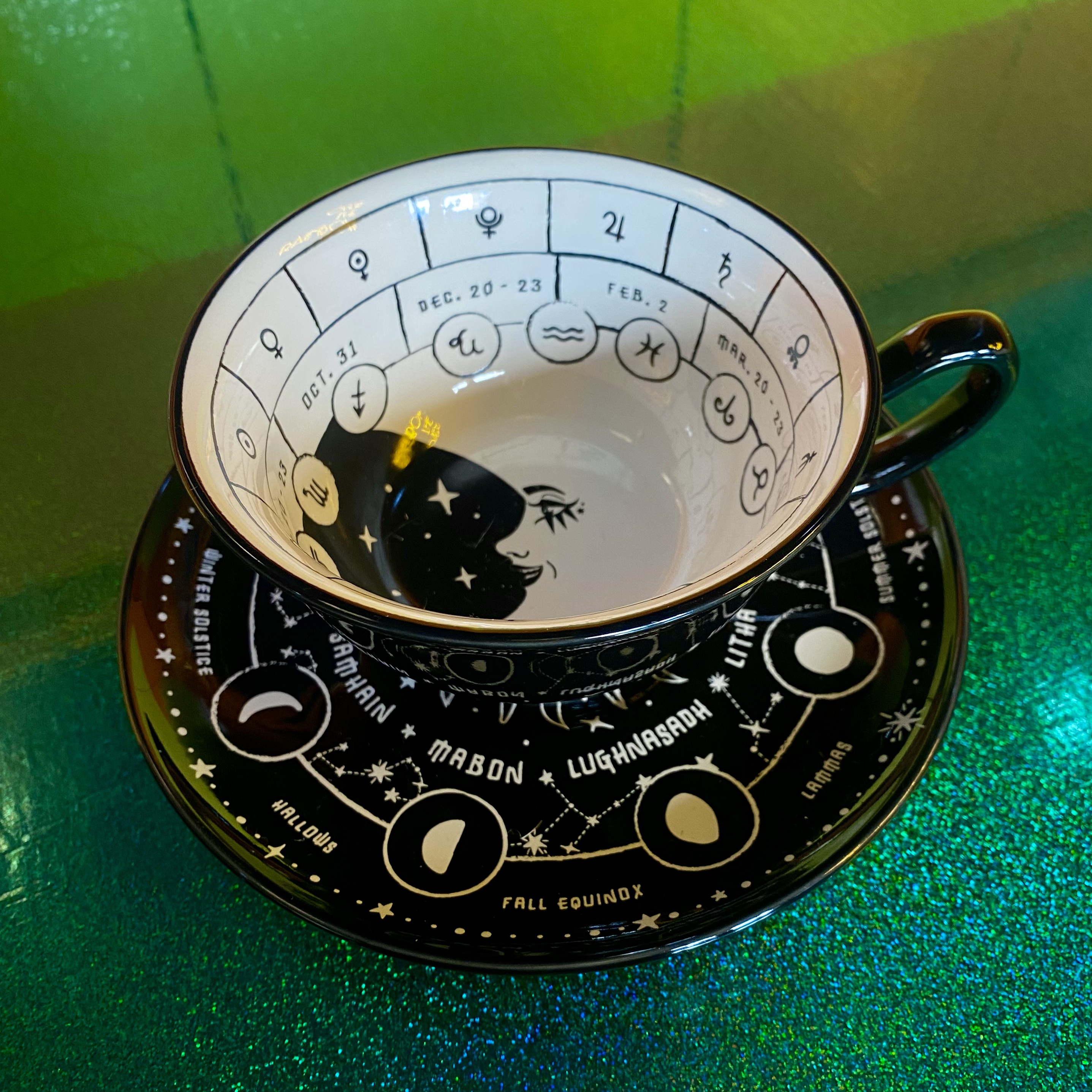 Cosmic Tea Cup & Saucer - Killstar