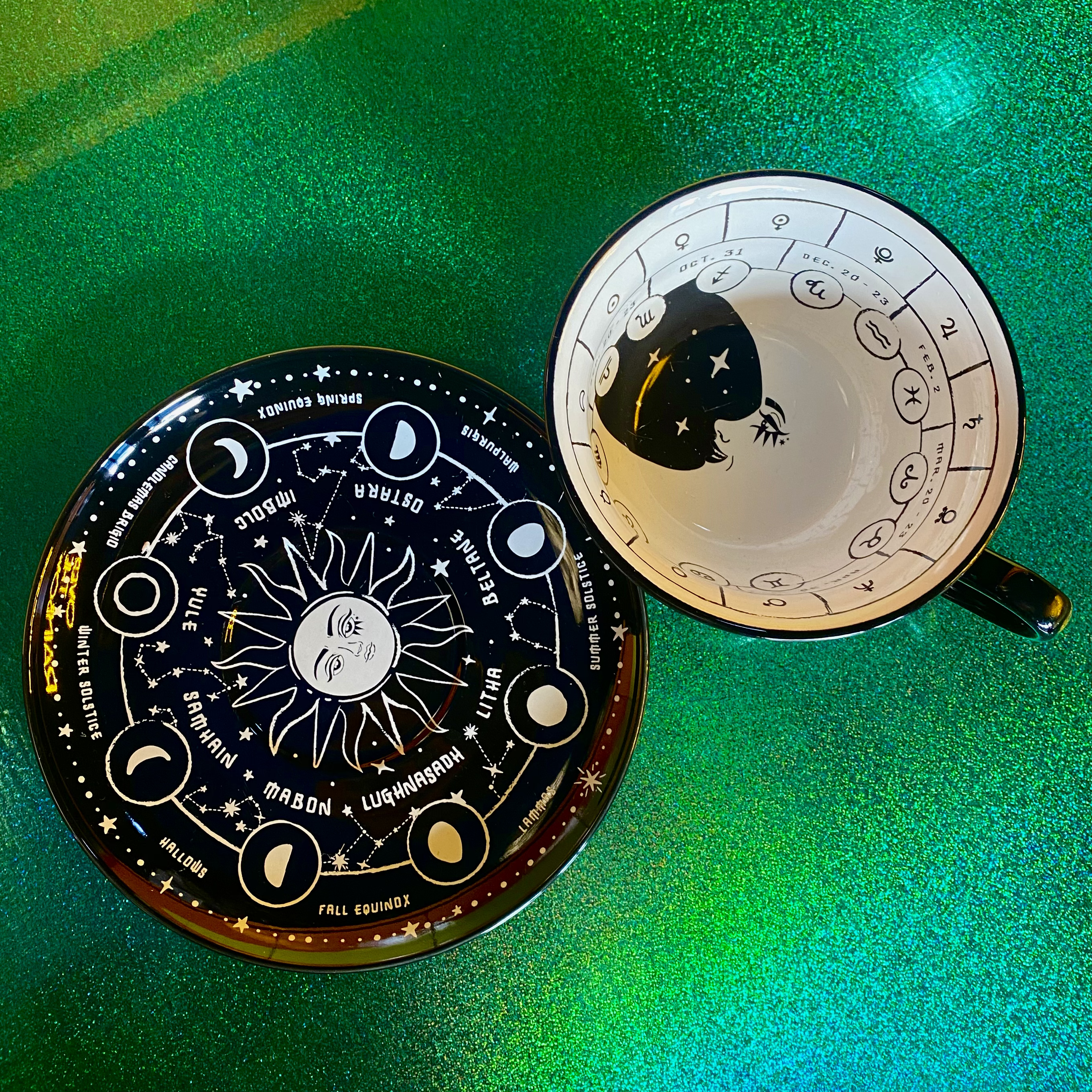 Cosmic Tea Cup & Saucer - Killstar