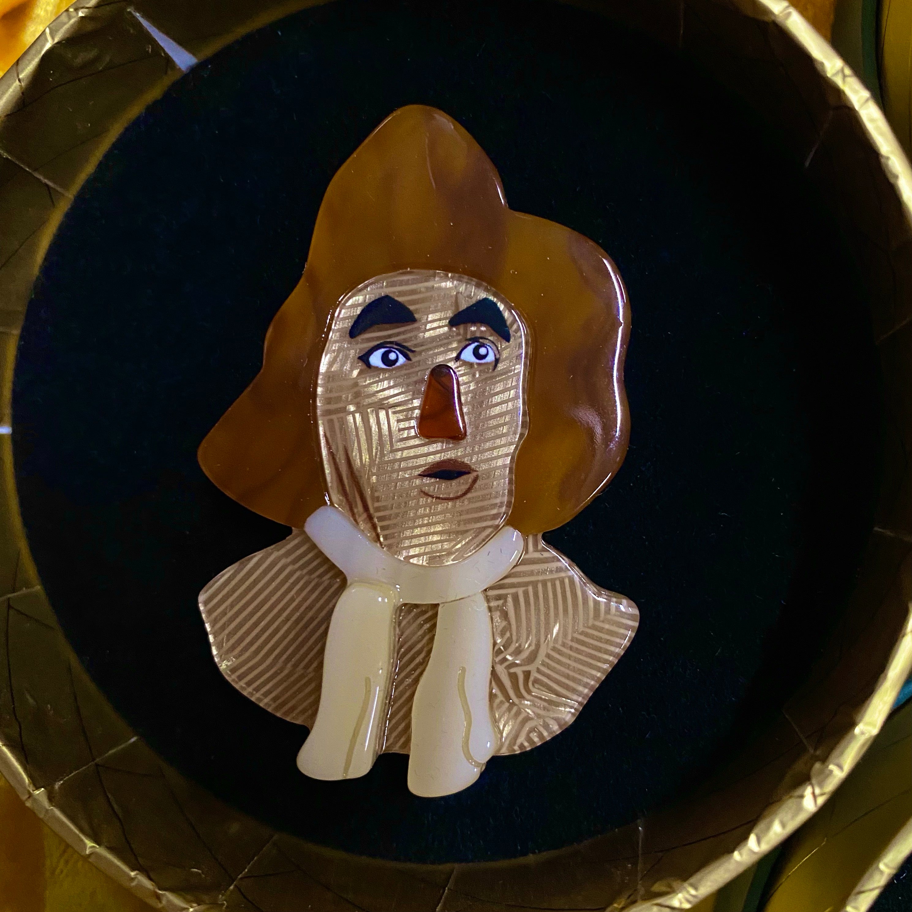 The Scarecrow Brooch - Erstwilder Wizard of Oz