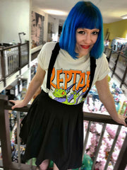 No Rules Pleated Twill Pinafore - Dangerfield