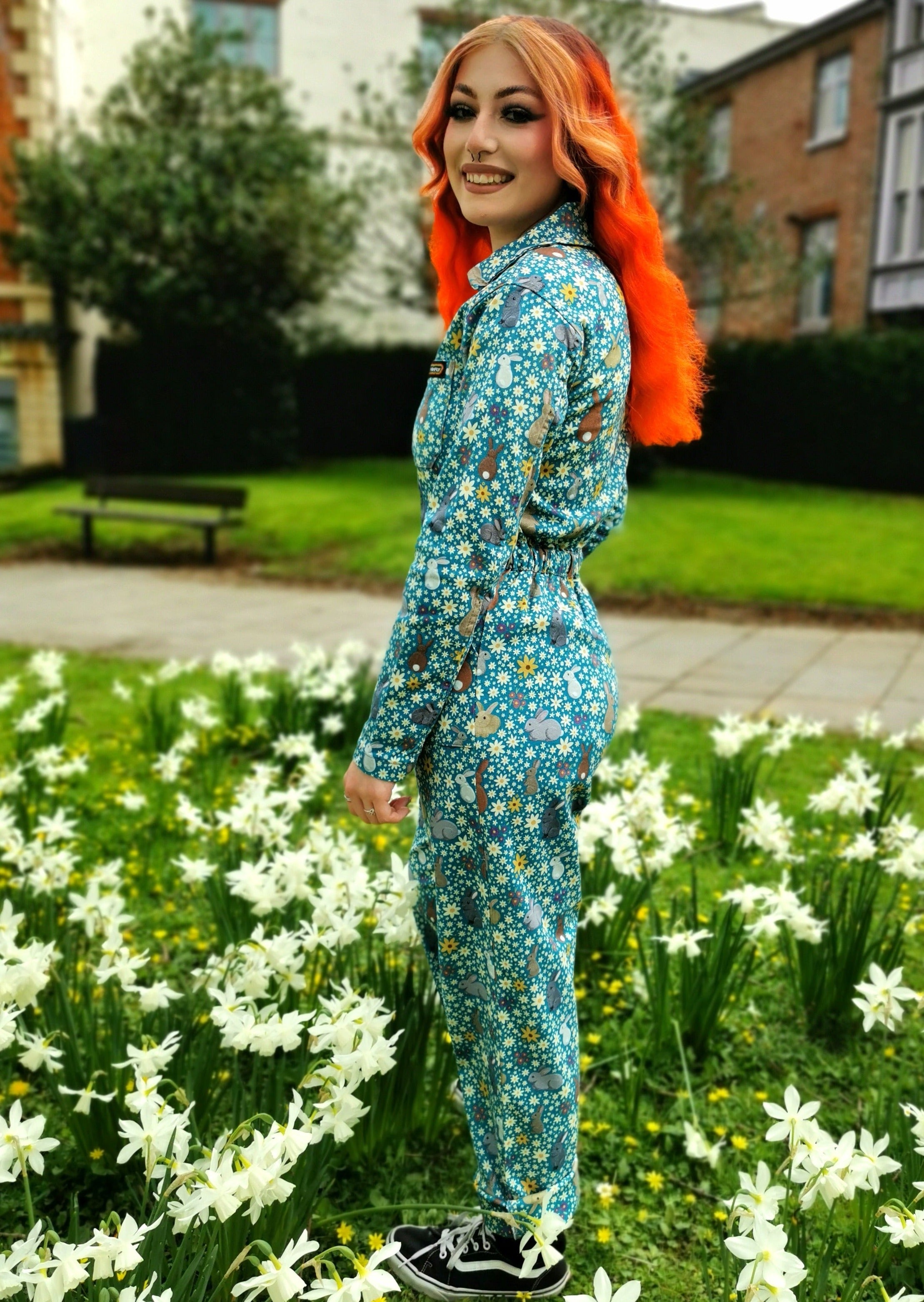 Bunny Meadow Boiler Suit - Run & Fly