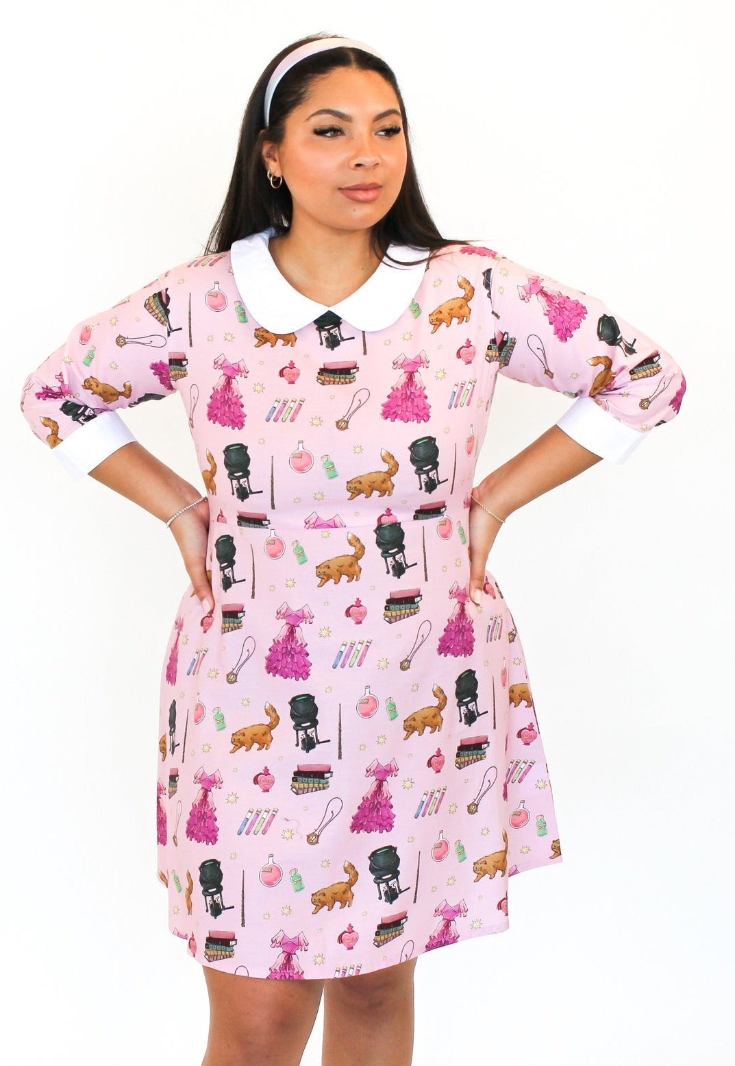 Harry Potter Hermione Collared Dress - Cakeworthy