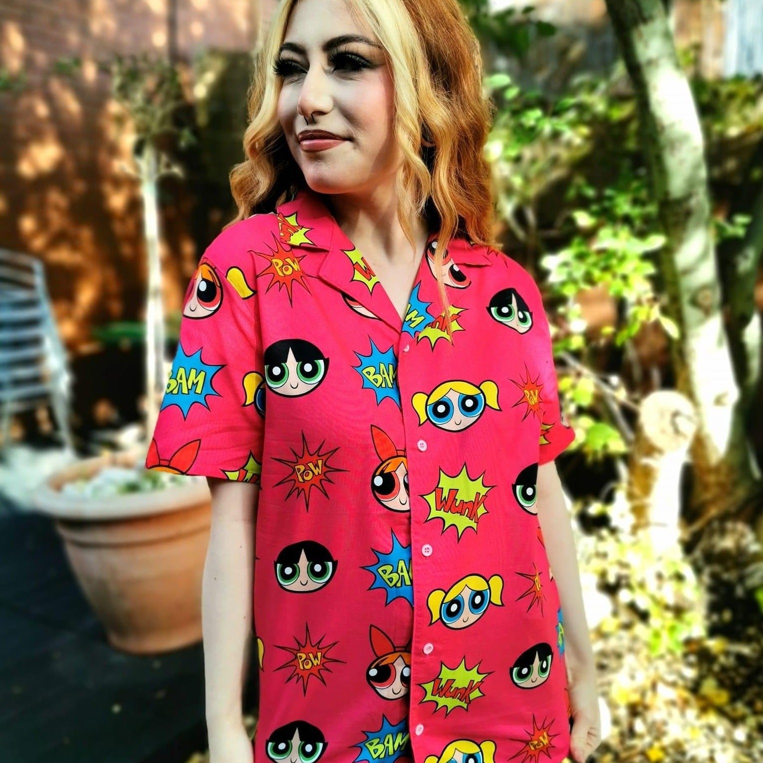 The Powerpuff Girls Button Up Shirt - Cakeworthy