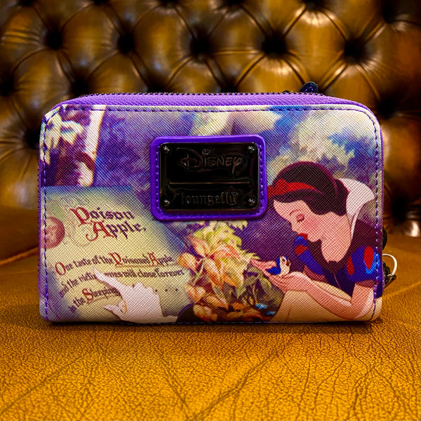 Snow White the Seven Dwarves Evil Queen Zip Around Wallet Loungefly