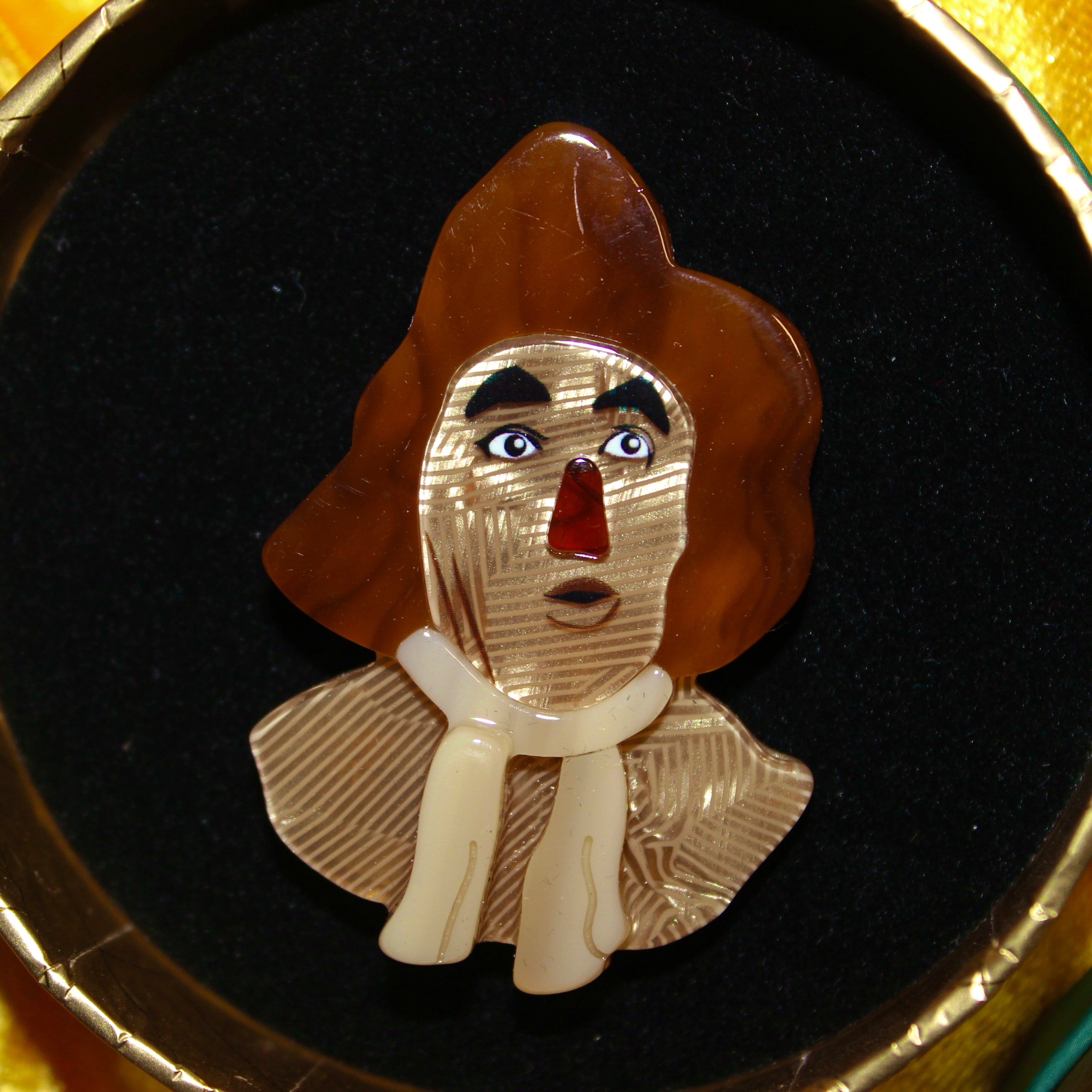 The Scarecrow Brooch - Erstwilder Wizard of Oz