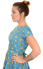 Kitsch Polka Dot Kitty Tea Party Dress - Run & Fly (Last Available)