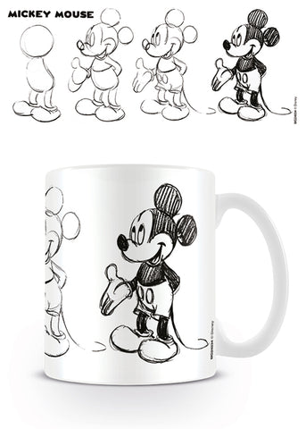 Mickey Mouse Sketch Process Mug (Last Available)