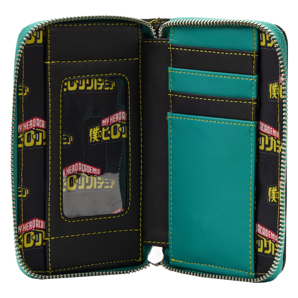 My Hero Academia Deku Zip Around Wallet - Loungefly