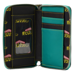 My Hero Academia Deku Zip Around Wallet - Loungefly