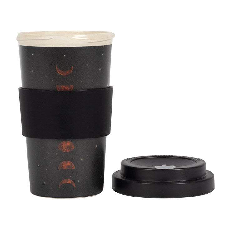 Moon Phases Bamboo Eco Travel Mug