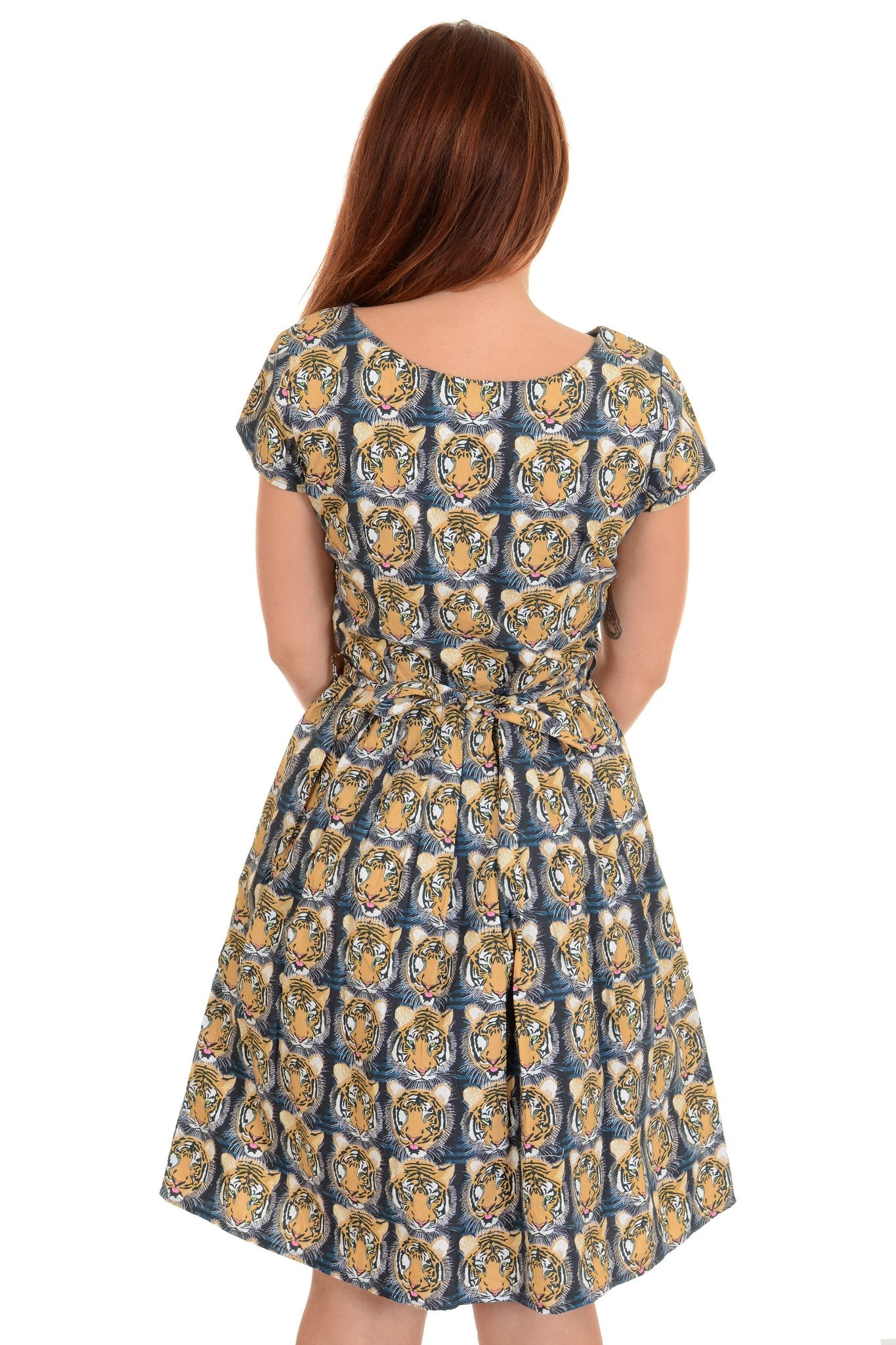 Tiger Tea Party Dress - Run & Fly (Last Available)
