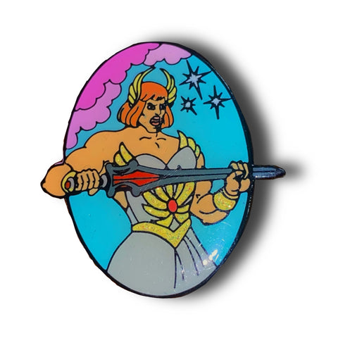 Shera Heman Enamel Pin Badge