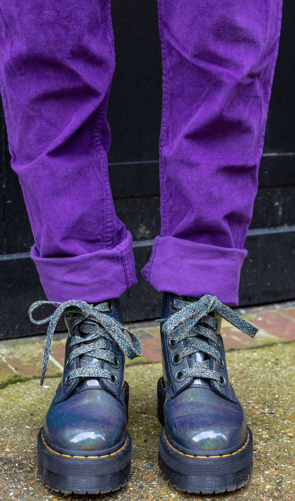Purple Magic Corduroy Dungarees - Run & Fly