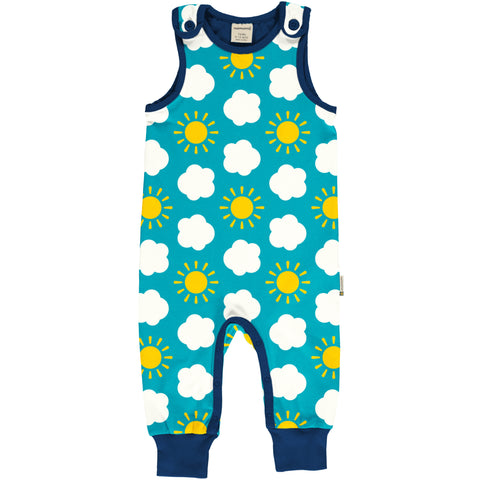 Children's Sky Dungarees - Maxomorra (Last Available)