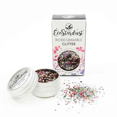 Rainbow Blend Biodegradable Glitter 6g Tin - Eco Stardust