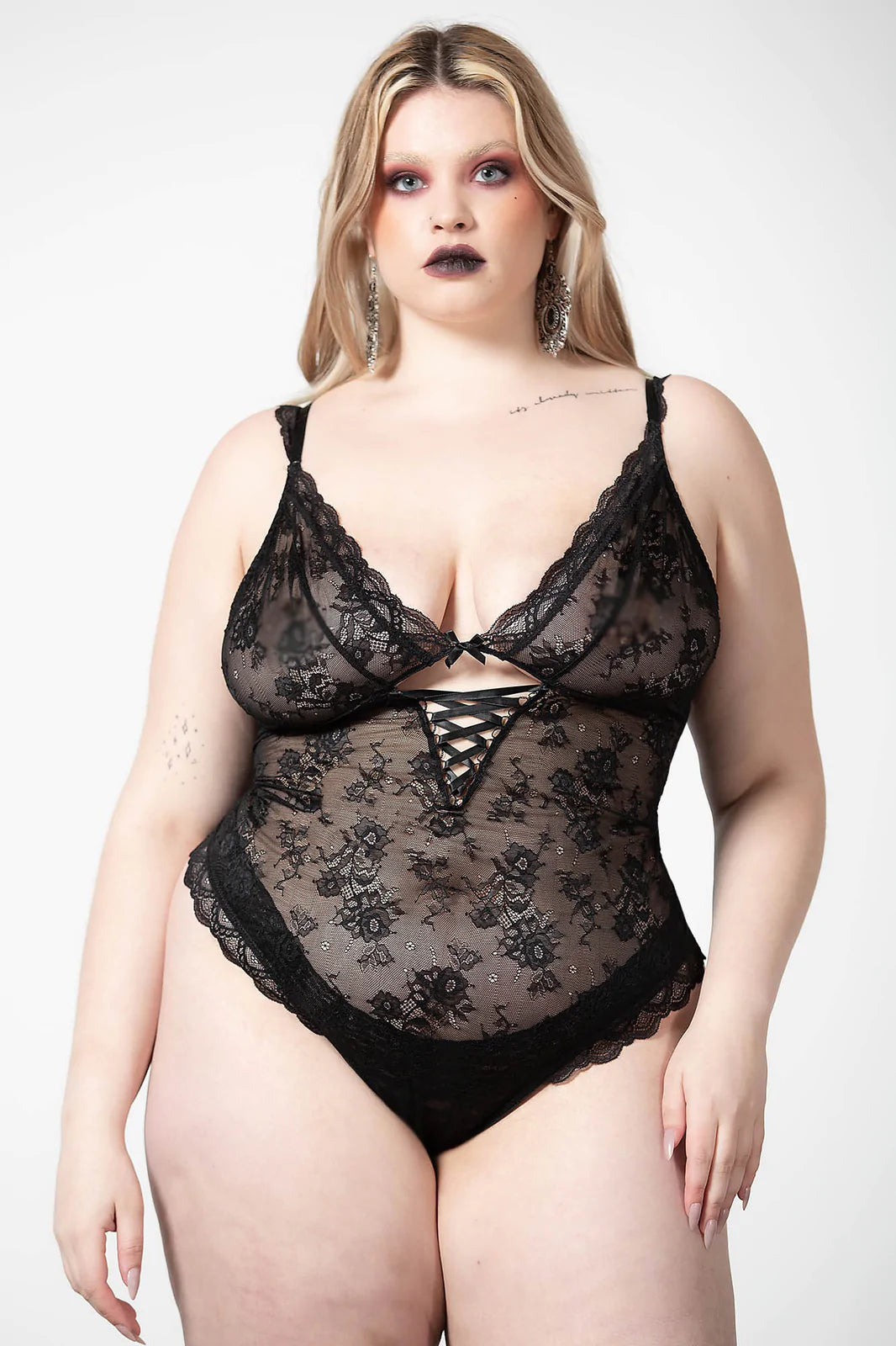 Sabelina Lace Bodysuit - Killstar