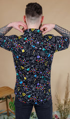 School of Science Print Short Sleeve Shirt - Run & Fly
