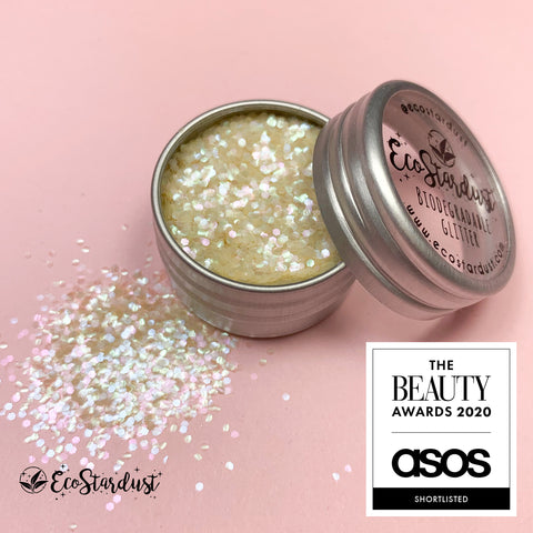 Super Chunky Sherbet Biodegradable Glitter PURE Opal 6g Tin - Eco Stardust