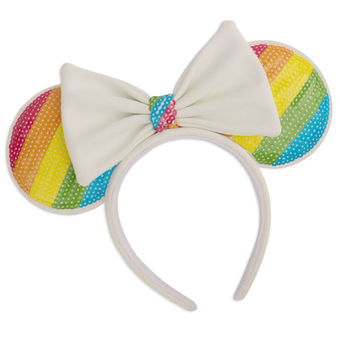 Minnie Mouse Sequin Rainbow Ears Headband - Loungefly (RRP £29.99)