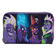 Villains In The Dark Zip Around Wallet  [Last Available] - Loungefly