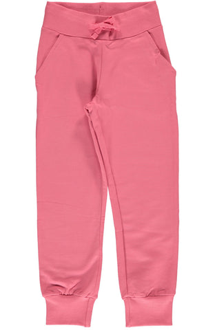 Children's Rose Pink Sweatpants - Maxomorra