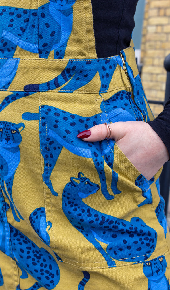 Big Cats Pinafore - Run & Fly