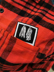 Beetlejuice Lydia Strange and Unusual Flannel Shirt - Cakeworthy