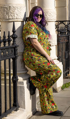 Katie Abey Mushroom Bois Jumpsuit - Run & Fly