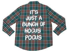 Hocus Pocus Winifred Sanderson Flannel Shirt - Cakeworthy
