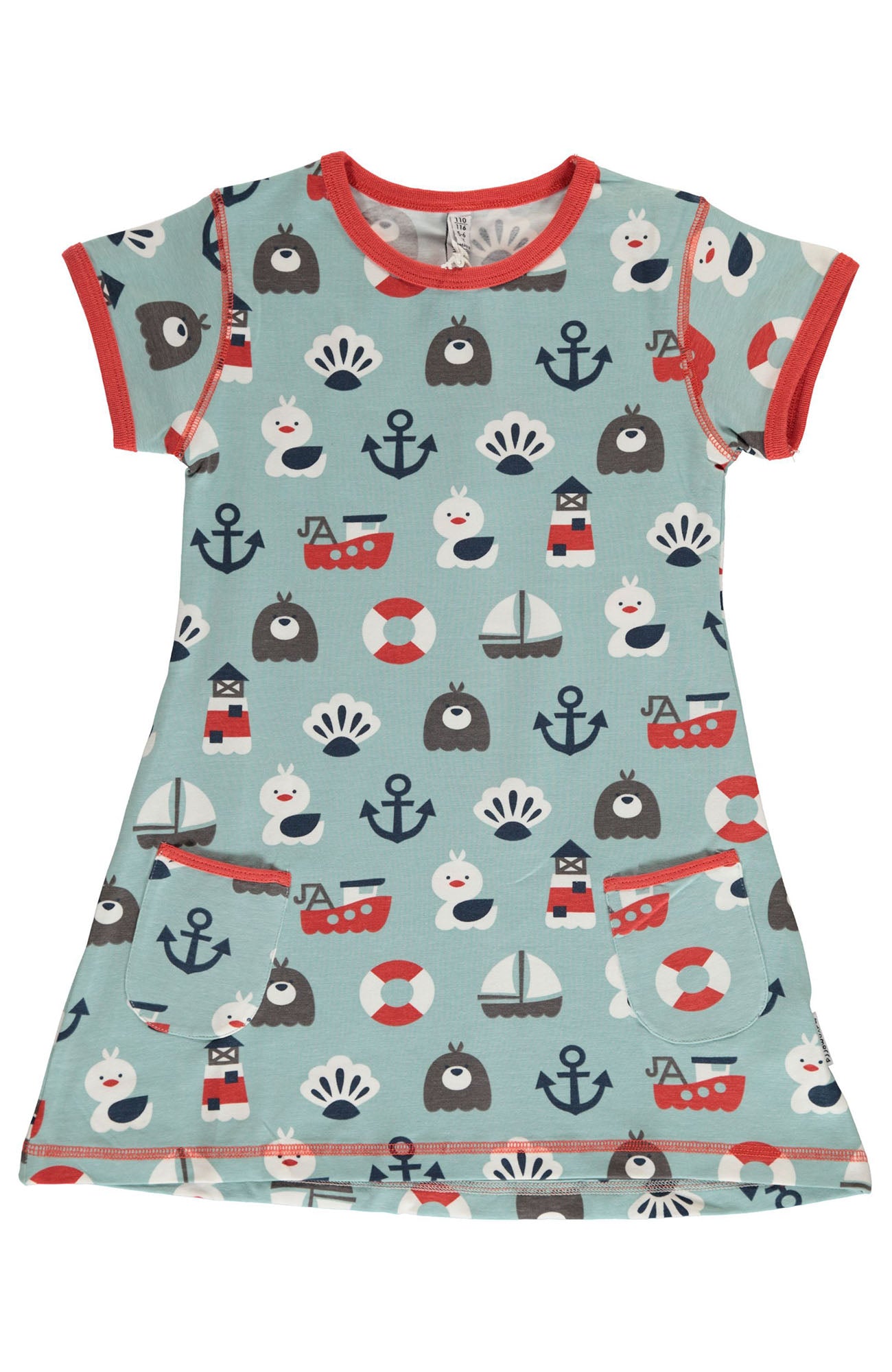 Children's Blue Ocean Tunic - Maxomorra