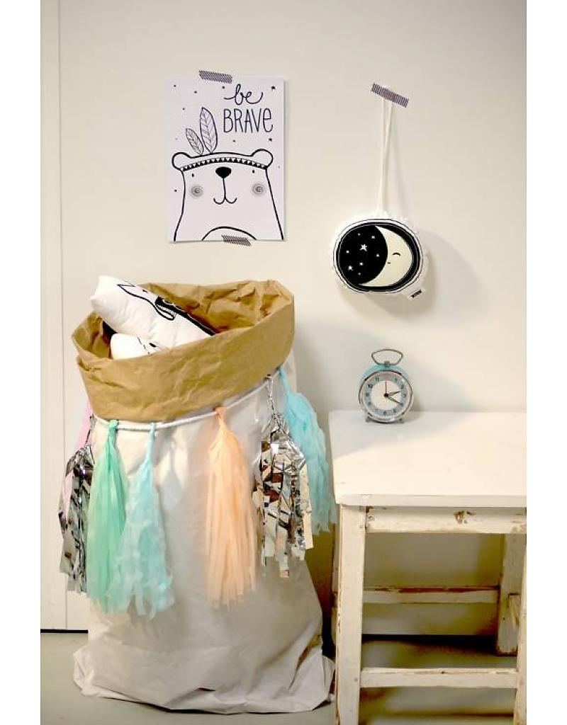 DIY Pastel Tassel Garland - A Little Lovely Company