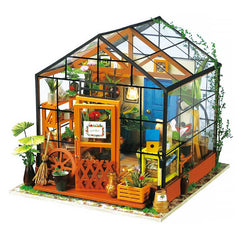 DIY Miniature House Kit: Cathy's Flower House - Hands Craft