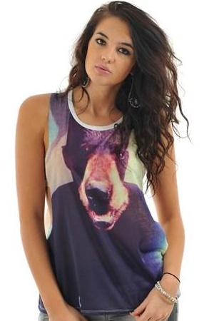 Bear Man Muscle Ladies Fit Vest - Iron Fist (Last Available)