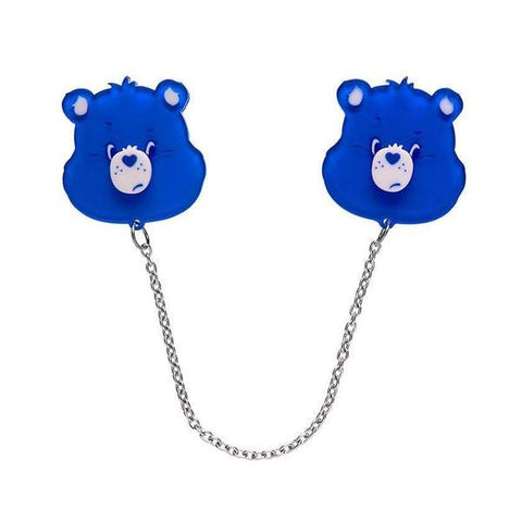 Grumpy Bear Cardigan Clips - Erstwilder Care Bears