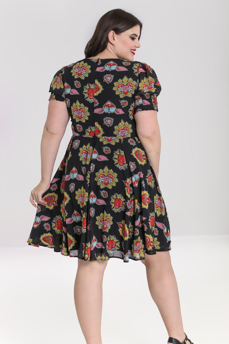 Amias Mid Dress - Hell Bunny (Last Available)