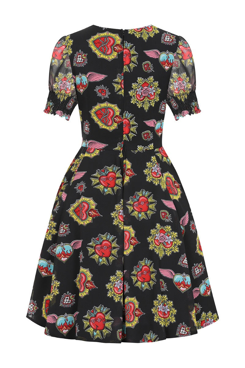 Amias Mid Dress - Hell Bunny (Last Available)