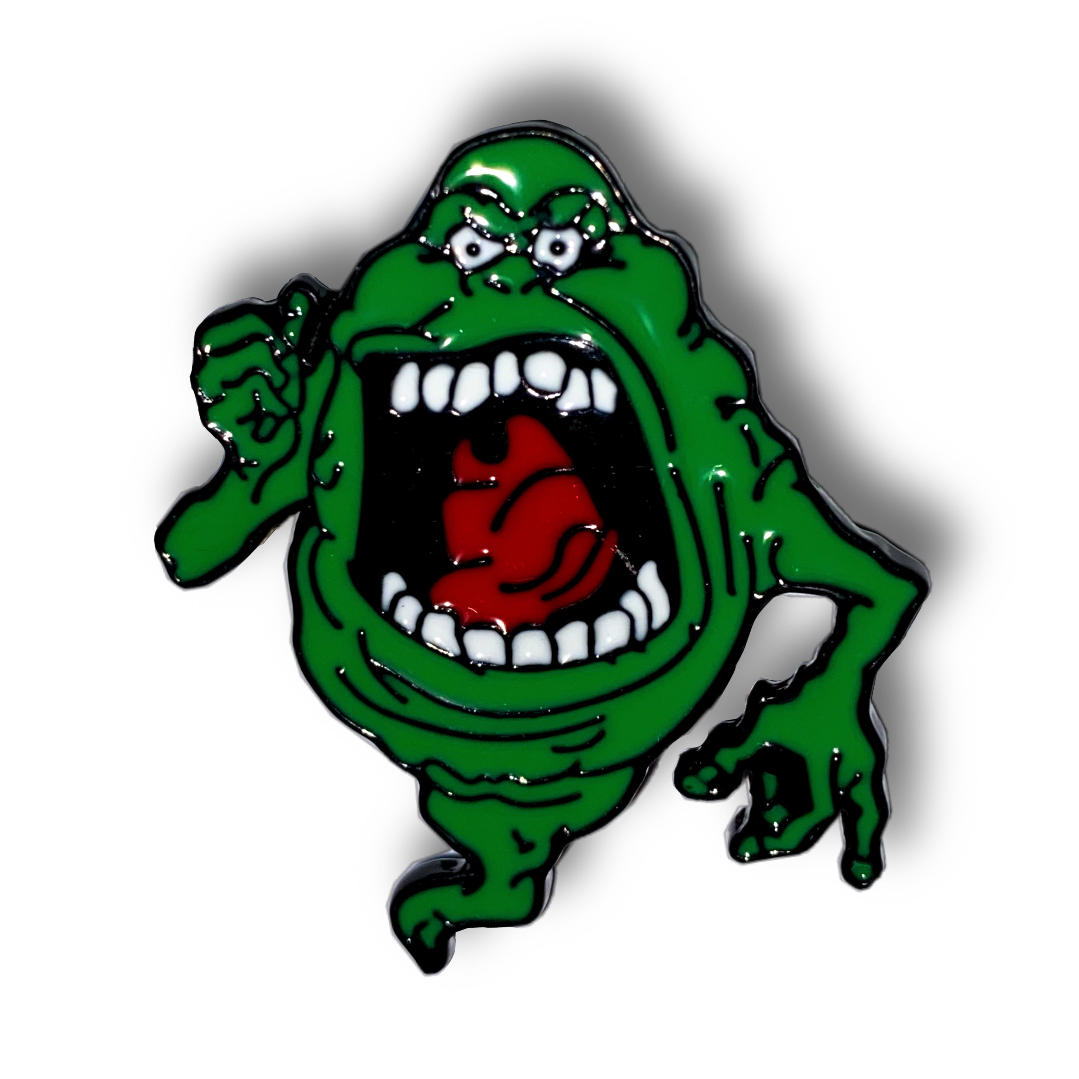 Ghostbusters Slimer Enamel Pin Badge